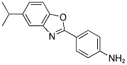 4-(5-ISOPROPYL-BENZOOXAZOL-2-YL)-PHENYLAMINE Struktur