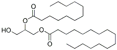 1-PALMITIN-2-LAURIN Struktur