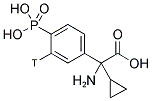 RS-ALPHA-CYCLOPROPYL-[3-3H]-4-PHOSPHONOPHENYLGLYCINE Struktur