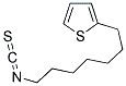 THIENYLHEPTYL ISOTHIOCYANATE Struktur