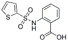 2-(THIOPHENE-2-SULFONYLAMINO)-BENZOIC ACID Struktur