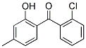 2'-CHLORO-2-HYDROXY-4-METHYLBENZOPHENONE Struktur