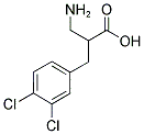 2-AMINOMETHYL-3-(3,4-DICHLORO-PHENYL)-PROPIONIC ACID Struktur