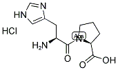 H-HIS-PRO-OH HYDROCHLORIDE SALT Struktur