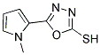 5-(1-METHYL-1H-PYRROL-2-YL)-1,3,4-OXADIAZOL-2-YLHYDROSULFIDE Struktur