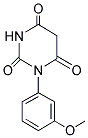 1-(3-METHOXYPHENYL)PYRIMIDINE-2,4,6(1H,3H,5H)-TRIONE Struktur