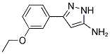 5-(3-ETHOXY-PHENYL)-2H-PYRAZOL-3-YLAMINE Struktur