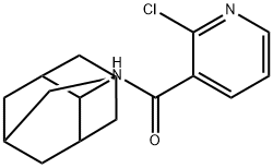 N-ADAMANTAN-2-YL-2-CHLORO-NICOTINAMIDE Struktur