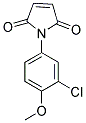 1-(3-CHLORO-4-METHOXY-PHENYL)-PYRROLE-2,5-DIONE Struktur