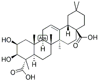 MEDICAGENIC ACID Struktur