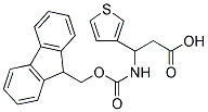 FMOC-DL-3-(THIOPHENE-3-YL)-3-AMINO-PROPIONIC ACID Struktur