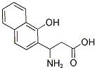 3-AMINO-3-(1-HYDROXY-NAPHTHALEN-2-YL)-PROPIONIC ACID Struktur