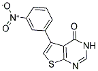 5-(3-NITRO-PHENYL)-3H-THIENO[2,3-D]PYRIMIDIN-4-ONE Struktur