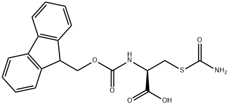 FMOC-S-CARBAMOYL-L-CYSTEINE Struktur