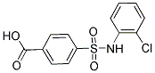 4-(2-CHLORO-PHENYLSULFAMOYL)-BENZOIC ACID Struktur