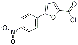 5-(2-METHYL-4-NITRO-PHENYL)-FURAN-2-CARBONYL CHLORIDE Struktur