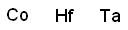 COBALT-HAFNIUM-TANTALUM ALLOY Struktur