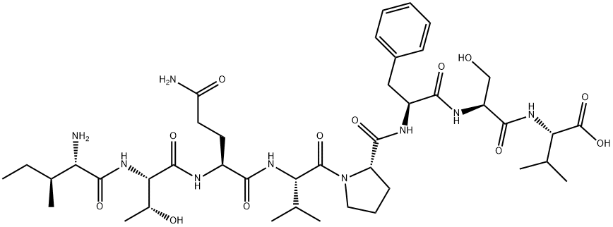 (DES-ASP187)-MELANOCYTE PROTEIN PMEL 17 (185-193) (HUMAN, BOVINE, MOUSE) 結(jié)構(gòu)式