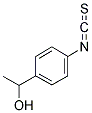 4-(1-HYDROXYETHYL)PHENYLISOTHIOCYANATE Struktur