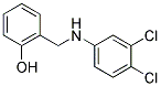 2-[(3,4-DICHLOROANILINO)METHYL]BENZENOL Struktur