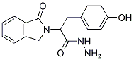 3-(4-HYDROXYPHENYL)-2-(1-OXO-1,3-DIHYDRO-2H-ISOINDOL-2-YL)PROPANOHYDRAZIDE Struktur