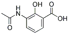 3-(ACETYLAMINO)-2-HYDROXYBENZOIC ACID Struktur