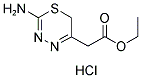 5-(2-ETHOXY-2-OXOETHYL)-6H-1,3,4-THIADIAZIN-2-AMINIUM CHLORIDE Struktur