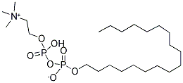 OCTADECYLPHOSPHOPHOSPHONIUMCHOLINE Struktur