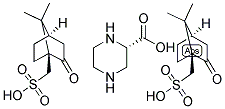 (S)-2-PIPERAZINE CARBOXYLIC ACID DI(S)-CAMPHORSULFONIC ACID SALT Struktur