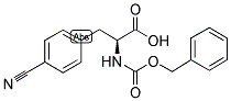 CBZ-L-4-CYANOPHENYLALANINE Struktur