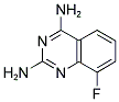 2,4-DIAMINO-8-FLUOROQUINAZOLINE Struktur