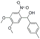 (4,5-DIMETHOXY-2-NITRO-PHENYL)-P-TOLYL-METHANOL Struktur