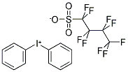 DIPHENYLIODONIUM PERFLUORO-1-BUTANESULFONATE Struktur