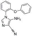 5-AMINO-1-(2-PHENOXYPHENYL)-1H-IMIDAZOLE-4-CARBONITRILE Struktur