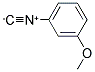 3-METHOXYPHENYLISOCYANIDE Struktur