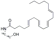 ANANDAMIDE [ETHANOLAMINE 1,2-14C] Struktur