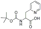 2-TERT-BUTOXYCARBONYLAMINO-3-PYRIDIN-2-YL-PROPIONIC ACID Struktur