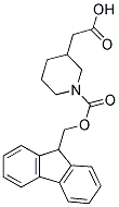 FMOC-1-PIPERIDINE-3-ACETIC ACID Struktur