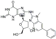 N-(DEOXYGUANOSIN-8-YL)-2-AMINO-1-METHYL-6-PHENYLIMIDAZO[4,5-B]PYRIDINE Struktur