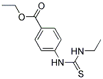 ETHYL 4-([(ETHYLAMINO)CARBONOTHIOYL]AMINO)BENZOATE Struktur