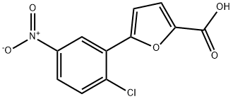 5-(2-CHLORO-5-NITRO-PHENYL)-FURAN-2-CARBOXYLIC ACID Struktur