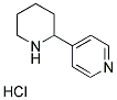 2-(4-PYRIDYL) PIPERIDINE HYDROCHLORIDE Struktur