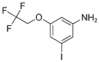 3-IODO-5-(2,2,2-TRIFLUOROETHOXY)ANILINE Struktur