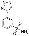 3-(1H-TETRAZOL-1-YL)BENZENESULFONAMIDE Struktur