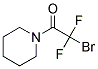 2-BROMO-2,2-DIFLUORO-1-PIPERIDINO-1-ETHANONE Struktur