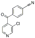 3-CHLORO-4-(4-CYANOBENZOYL)PYRIDINE Struktur