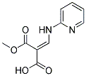 2-(METHOXYCARBONYL)-3-(2-PYRIDINYLAMINO)ACRYLIC ACID Struktur