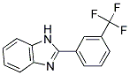 2-(3-TRIFLUOROMETHYLPHENYL)BENZIMIDAZOLE Struktur