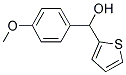 4-METHOXYPHENYL-(2-THIENYL)METHANOL Struktur