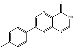 7-(4-METHYLPHENYL)PTERIDIN-4-OL Struktur